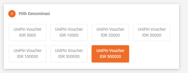 Begini cara top up perampok tajir dengan mudah! Nominal