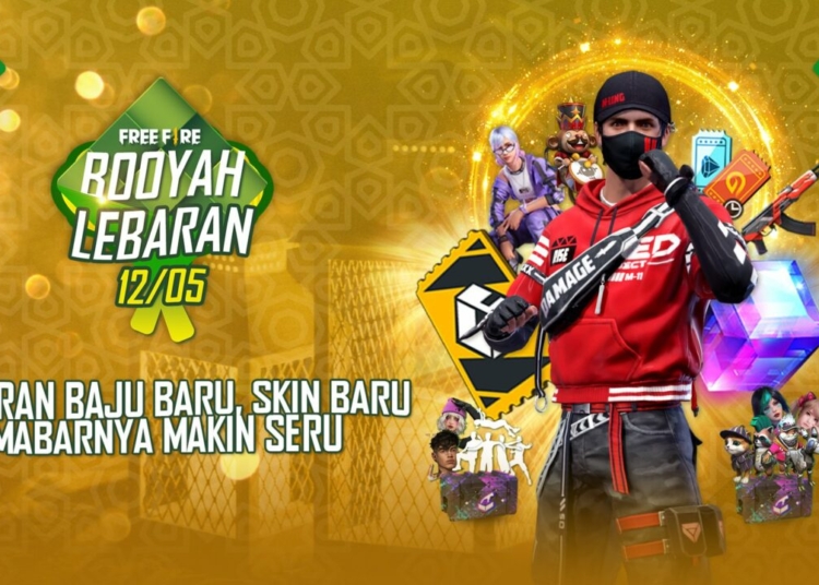 Bundle crimson parkour gratis event booyah lebaran ff 1 Emote booyah lebaran ff