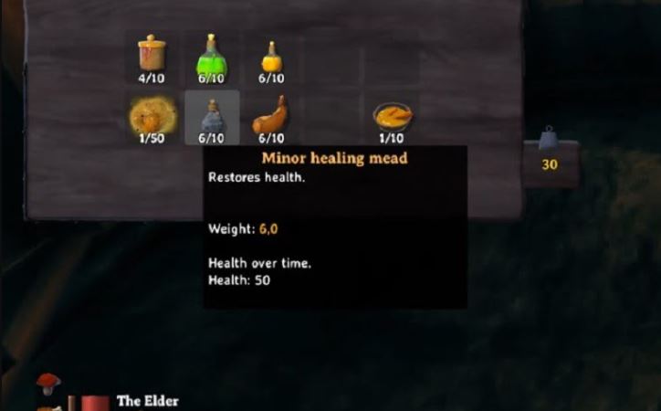 Kegunaan utama dari minor healing mead | valheim