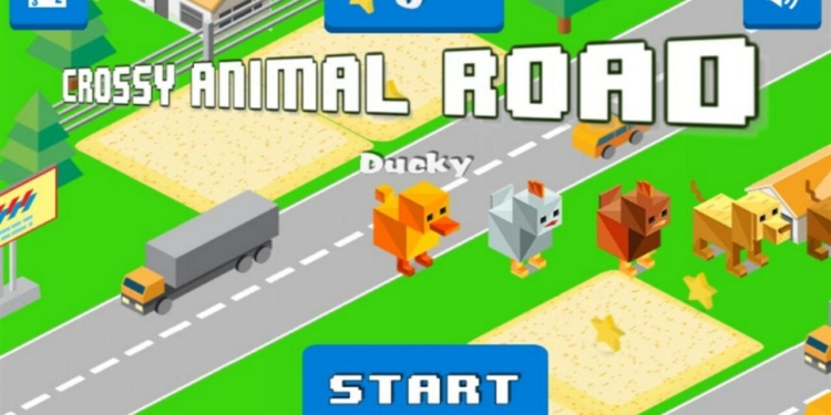 Crossy animal road