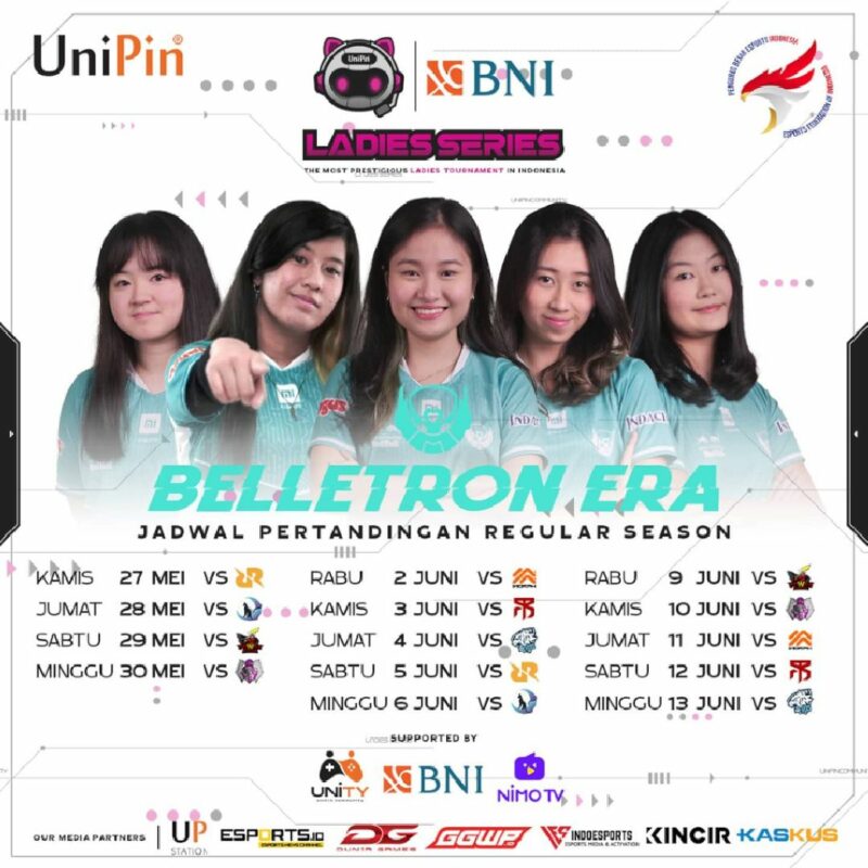 Jadwal belletron era w1