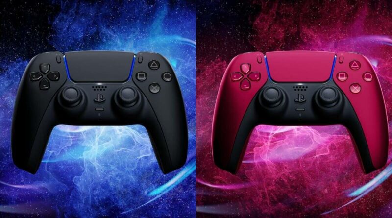 Playstation 5 Kedatangan Dualsense Warna Hitam Dan Merah Tua