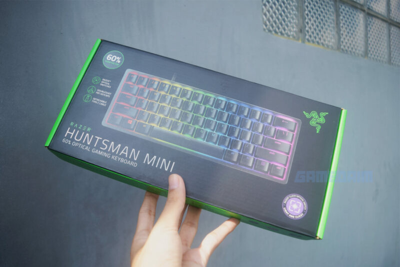 Razer huntsman mini box pegang gamedaim review