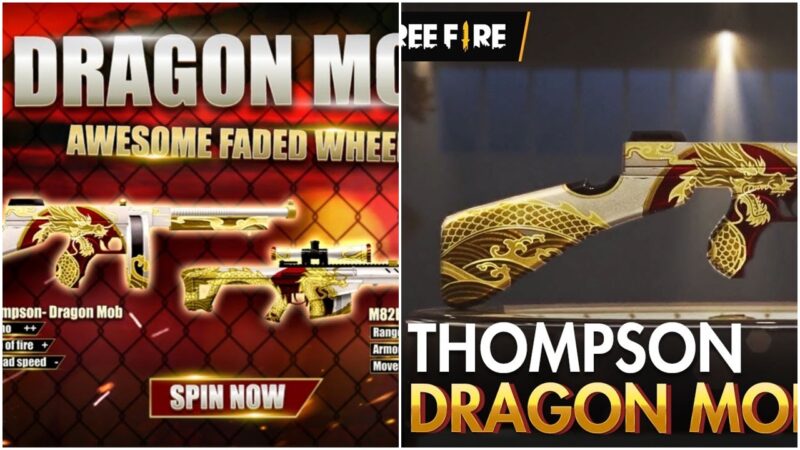 Skin Dragon Mob Free Fire