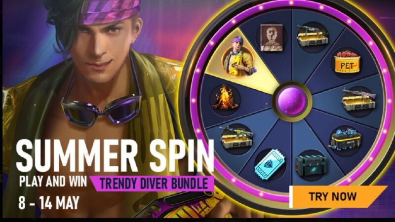 Summer Spin Free Fire
