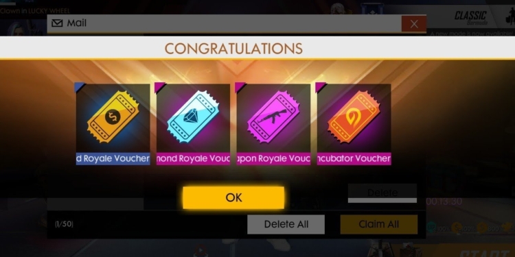 Voucher luck royale gratis