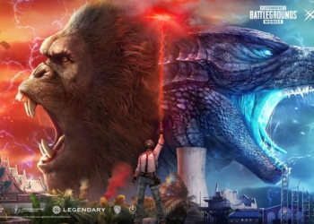 Godzilla vs kong pubg mobile versi 1 4