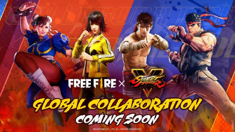 Free Fire X Street Fighter V