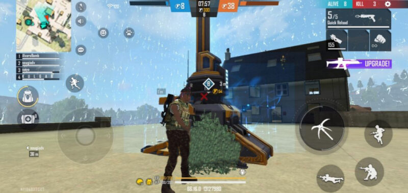 Gameplay Stronghold Free Fire