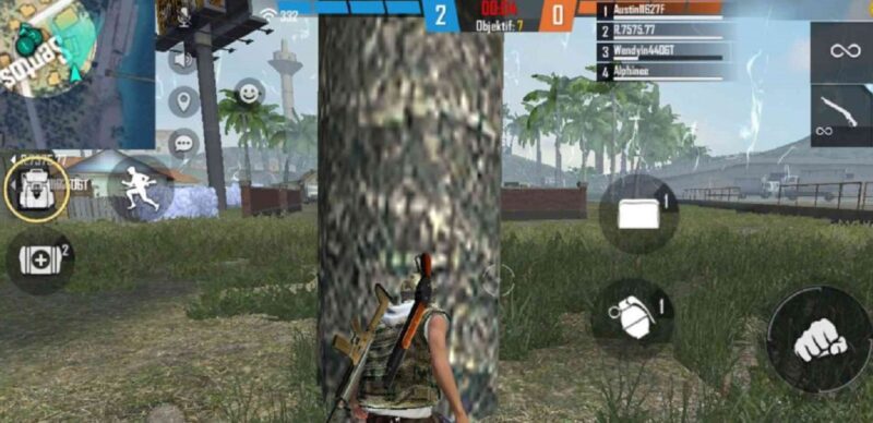 Gloo wall dan granat free fire