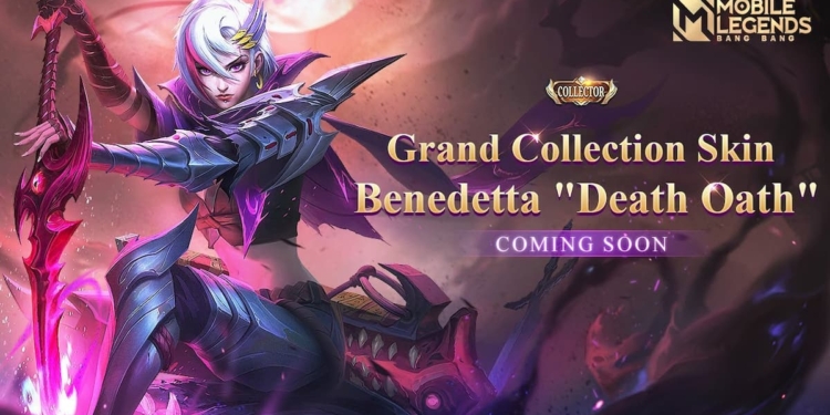 Inilah gameplay dan tanggal rilis skin collector benedetta mobile legends