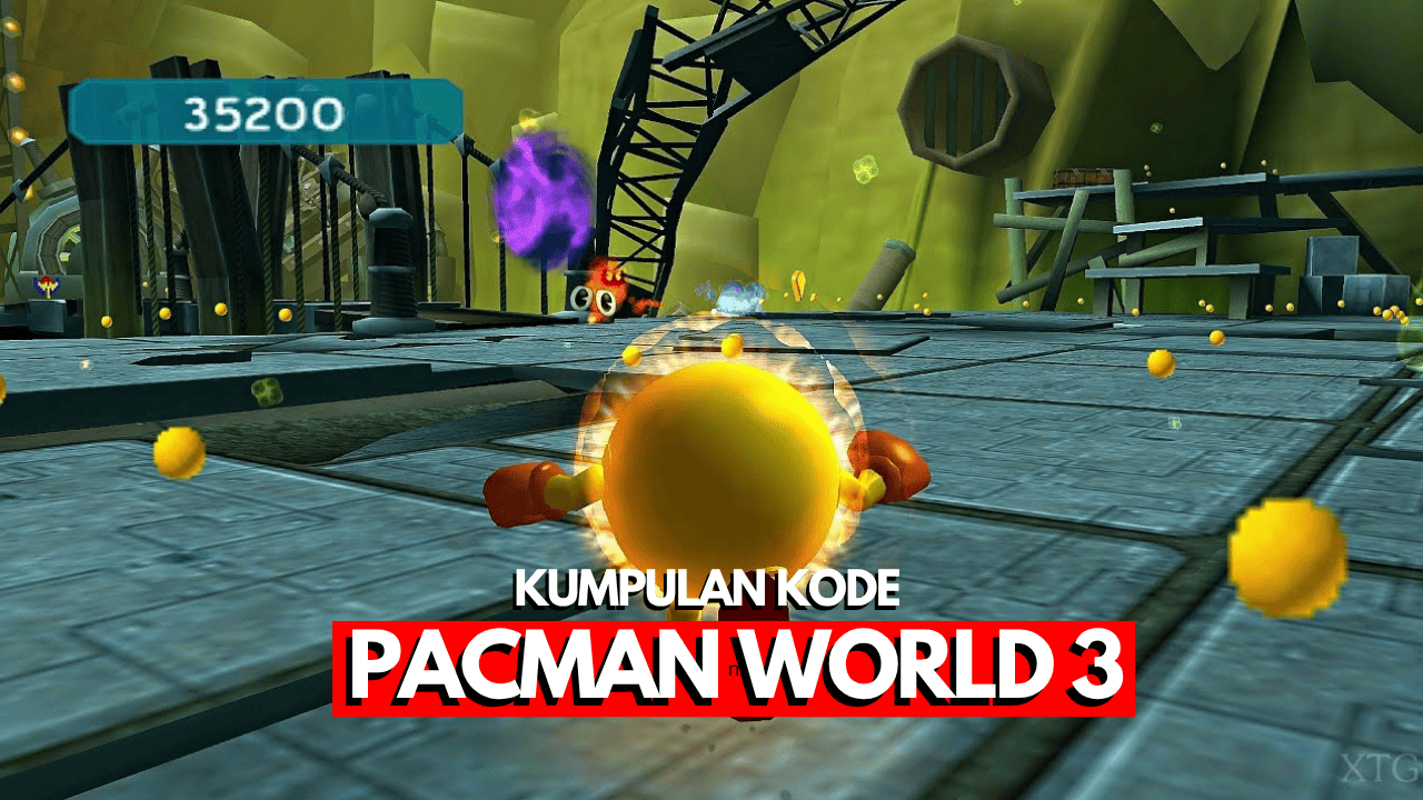 Kode cheat untuk game Pacman World 3 di PlayStation 2