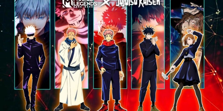 Resmi, mobile legends batal kolaborasi dengan anime jujutsu kaisen