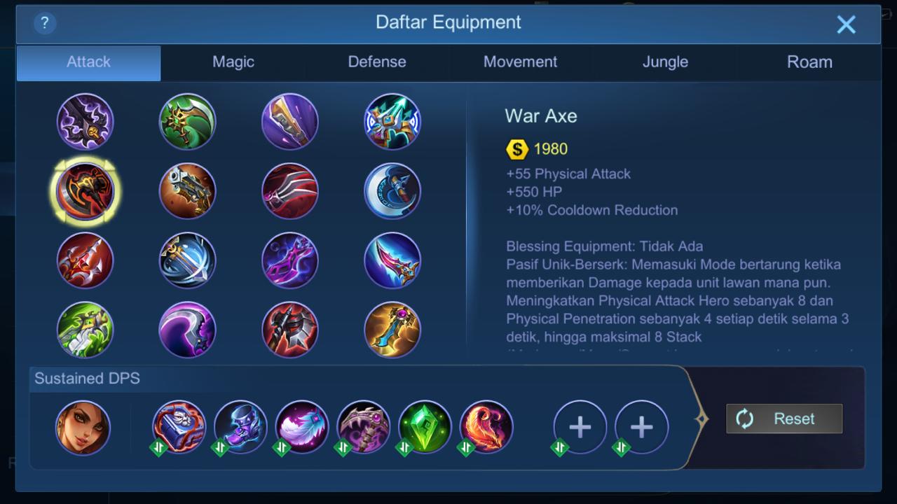 Item Baru Mobile Legends 2021, Ini Penjelasan Fungsinya