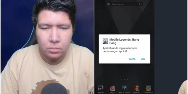 Windah basudara uninstall mobile legends, padahal baru borong semua skin legend