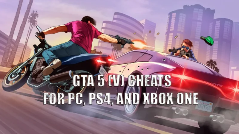 gta 5 cheats pc ps4 xbox one