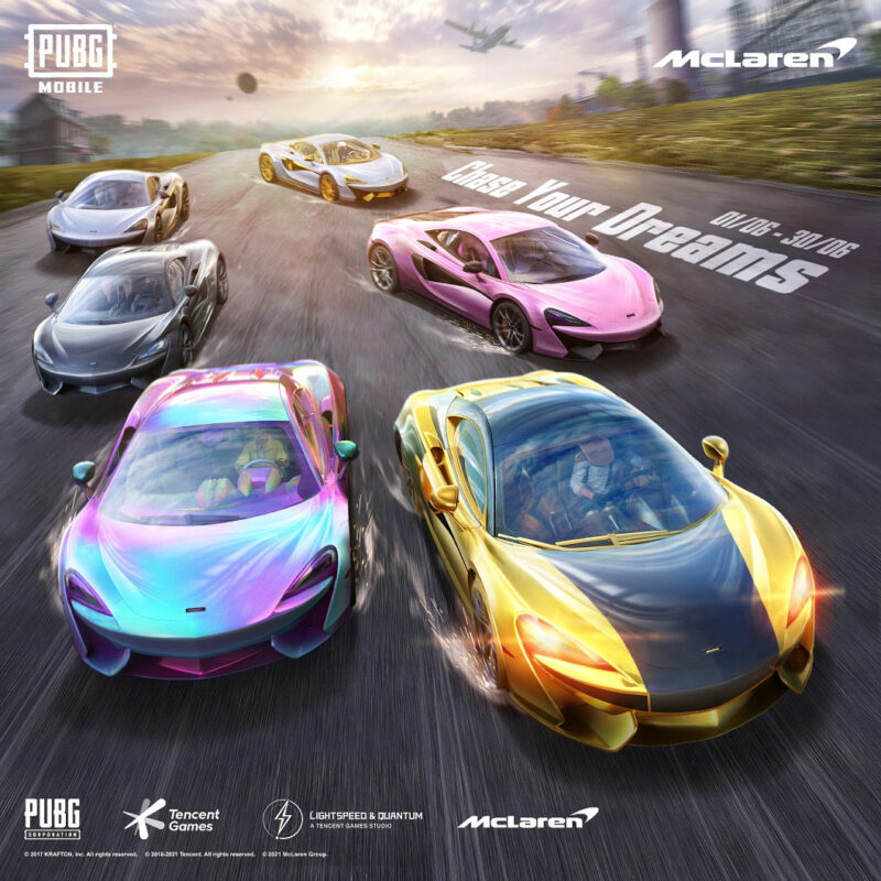 Mclaren pubg mobile