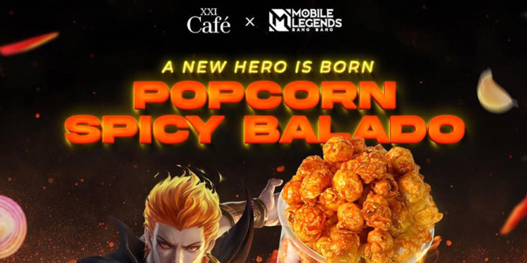 Popcorn spicy balado xxi mobile legends