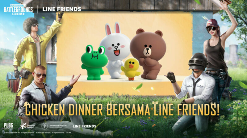 Pubg Mobile Line Friends Kolaborasi