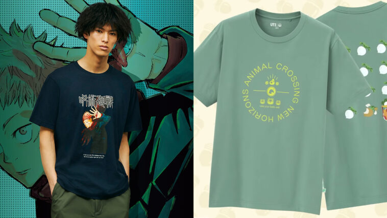 Uniqlo Ut Animal Crossing Jujutsu Kaisen