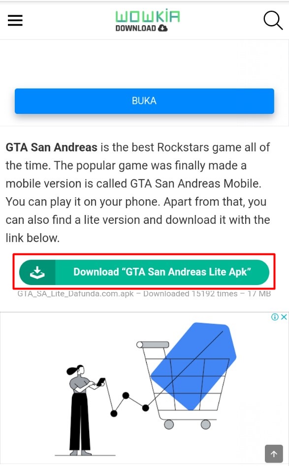 Download gta san andreas (sa)