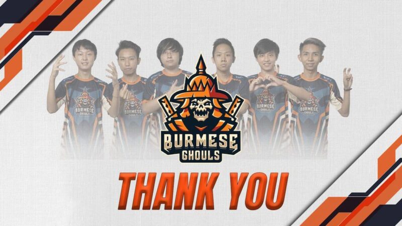 Burmese Ghouls Istirahat Dari Kancah Mobile Legends Setelah Lepas Pemain Dan Pelatihnya