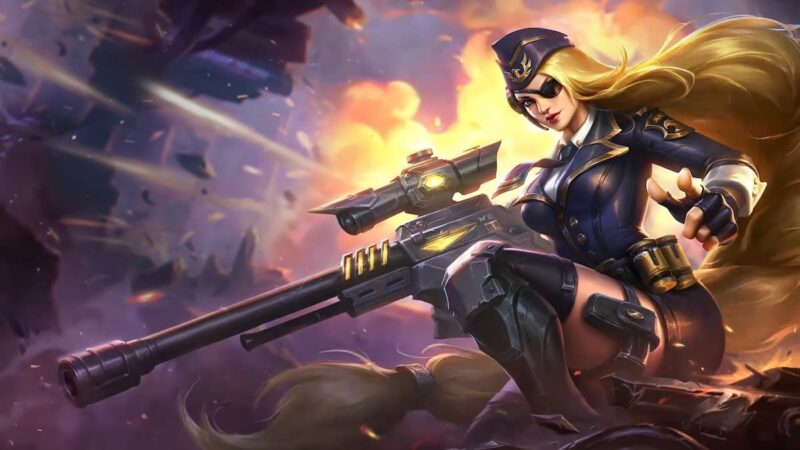 Cara Dapatkan Skin Gratis Elite Lesley General Rosa Mobile Legends