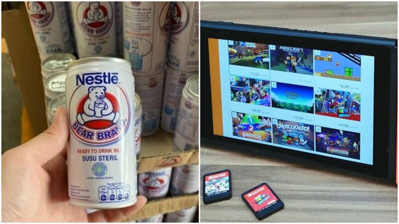 Kocak, Pria Ini Manfaatkan Situasi Ingin Tukar Susu Bear Brand Dengan Nintendo Switch