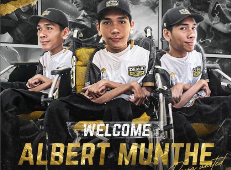 Resmi, Alberth Munthee Bergabung Dengan Dewa United Esports