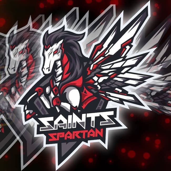 Saints spartan logo