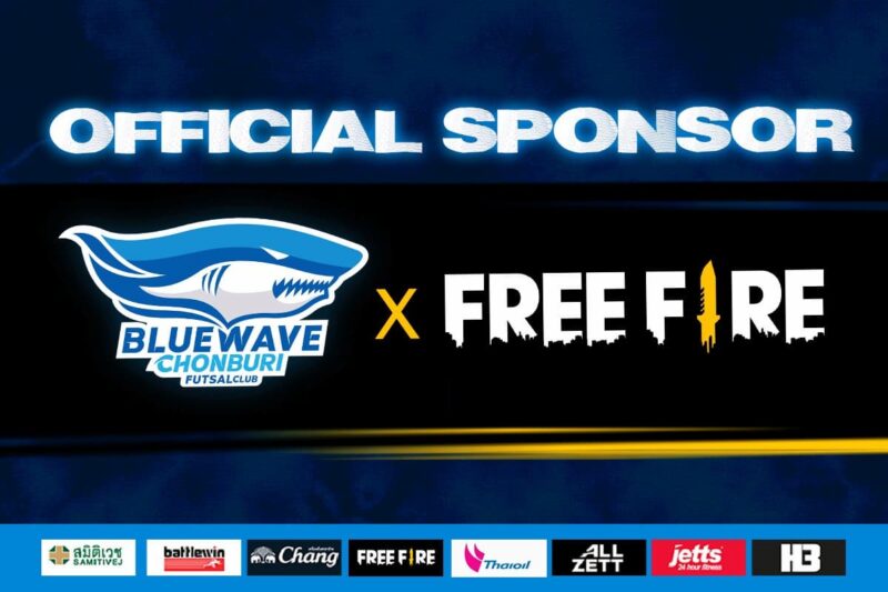 Setelah Persis Solo, Kini Free Fire Jadi Sponsor Tim Futsal Thailand Chonburi Bluewave