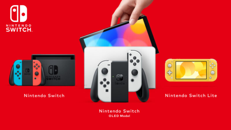 Nintendo switch model oled