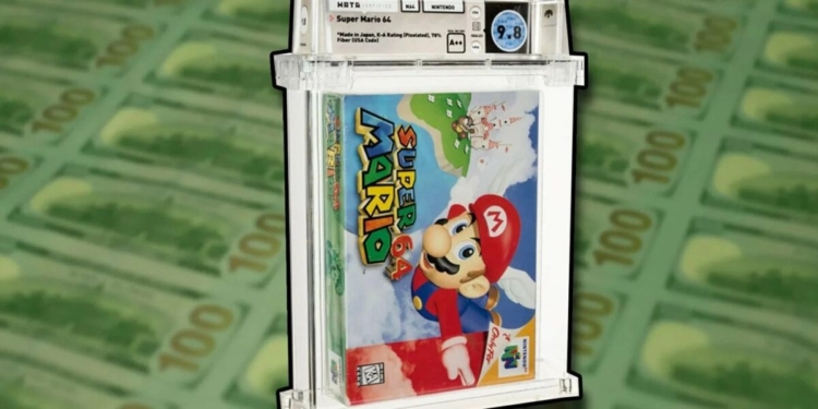 Cartridge super mario 64 ini terjual senilai rp 21 milyar | nintendo | aeroged