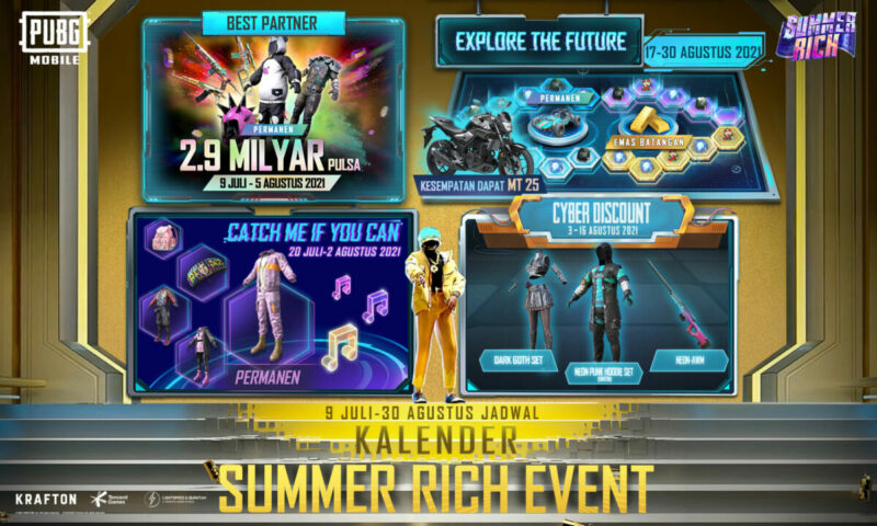 Pubg Mobile Summer Rich Event Schedule