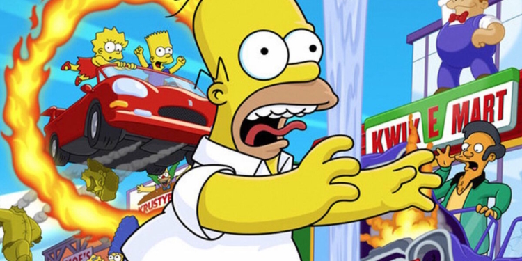 Produser the simpsons tertarik dengan hit & run remaster | radical entertaintment