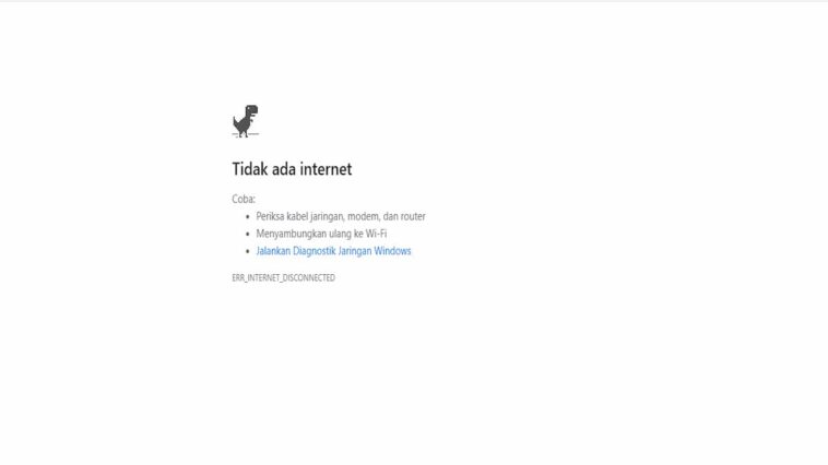 Dinosaurus Google Chrome
