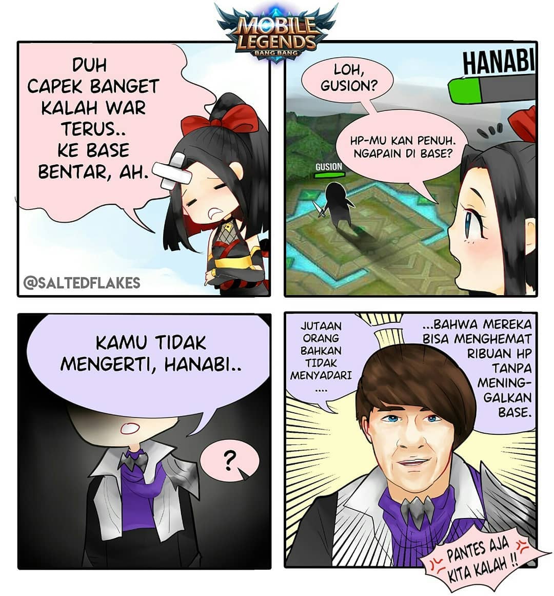 20 Komik Mobile Legends Lucu dan Menggugah Selera