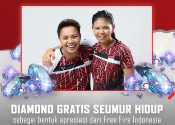 Raih emas di olimpiade, garena beri diamond gratis seumur hidup untuk greysia apriyani