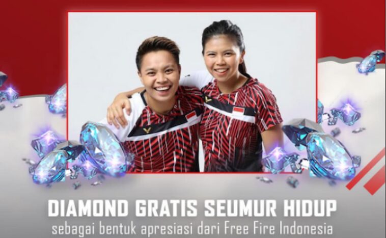 Raih Emas Di Olimpiade, Garena Beri Diamond Gratis Seumur Hidup Untuk Greysia Apriyani