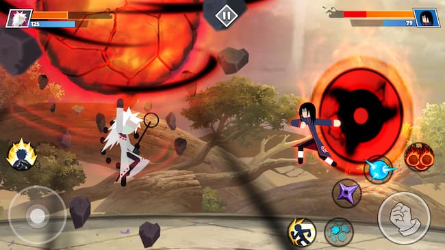Game naruto offline Stickman Shinobi Ninja Fighting