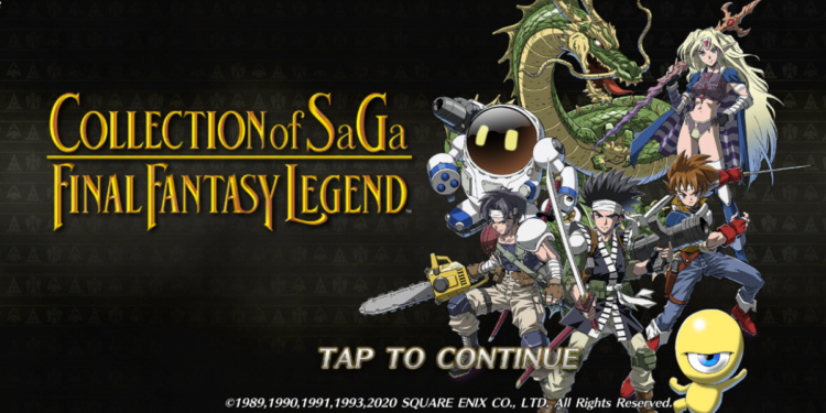 Collection of saga final fantasy legend