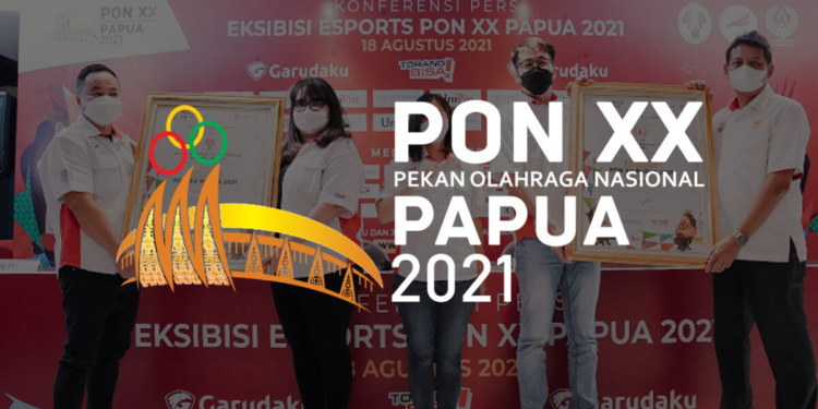 Pon xx papua 2021 eksibisi esports