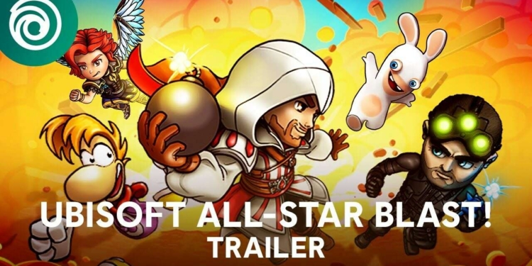 Ubisoft all star blast puts sam fisher ezio and rabbids in a bomberman style battle royale