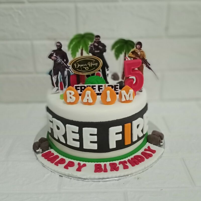 Kue ultah free fire