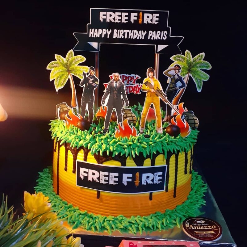 Kue ultah free fire