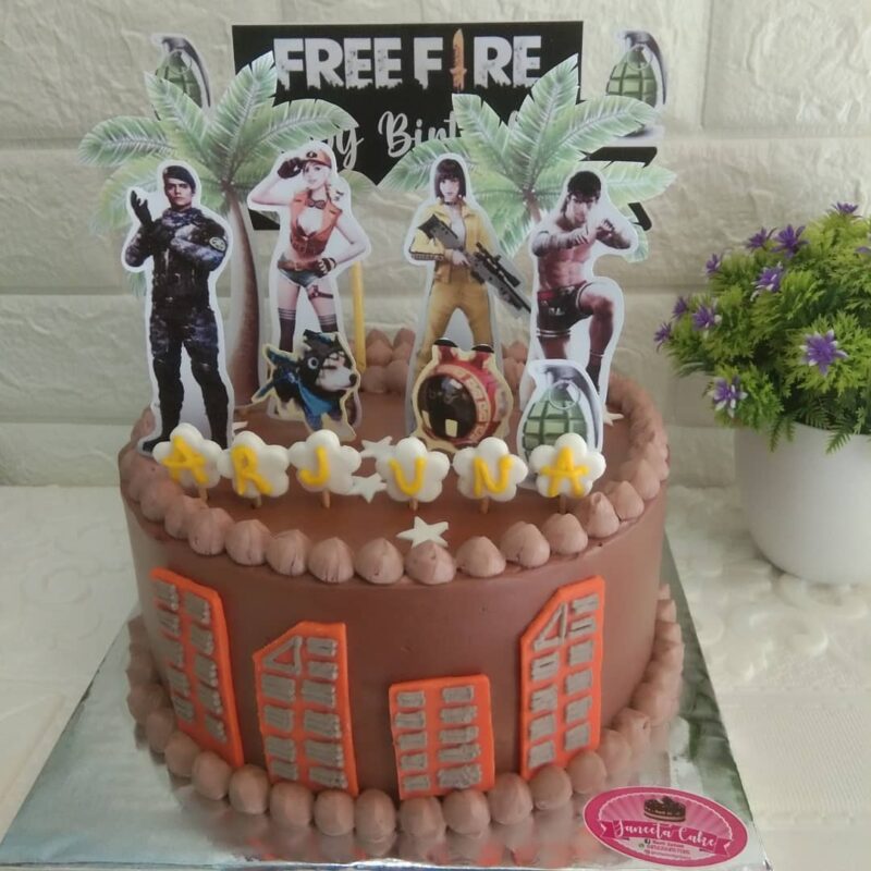 Kue ultah free fire