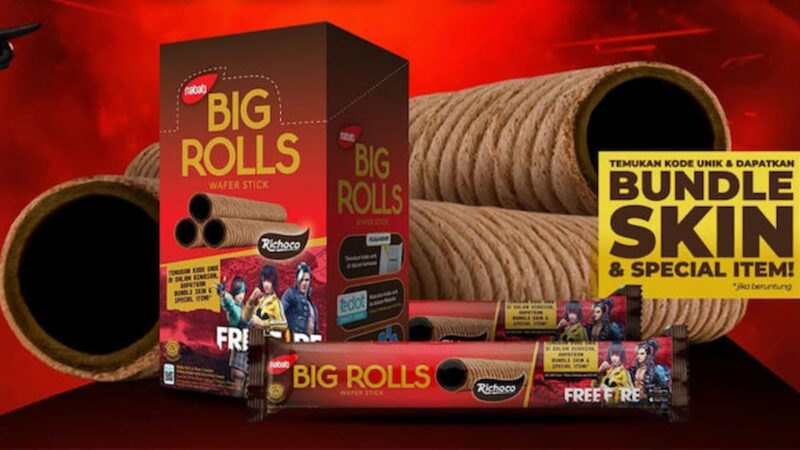 Begini Cara Mendapatkan Bundle Kolaborasi Free Fire Big Rolls