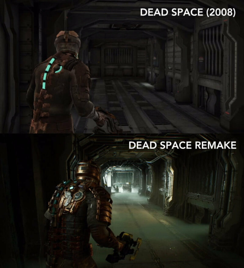 Dead space remake comparison | ea