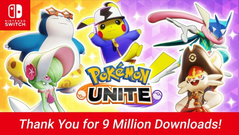 Pokemon UNITE Tembus 9 Juta Kopi di Platform Switch | Nintendo