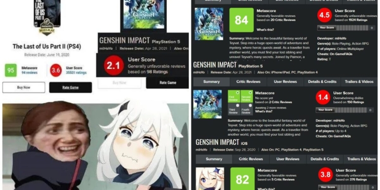 Metacritic genshin impact